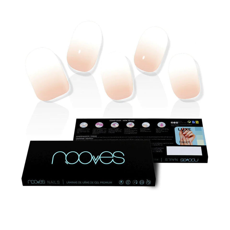 False nails Nooves Nude Baby Gel Self-adhesives #falsenails #nude #beauty #cosmetics #manicure #Nooves