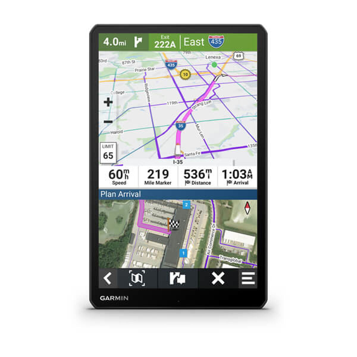 GPS Navigationsgerät GARMIN DEZL LGV1010
