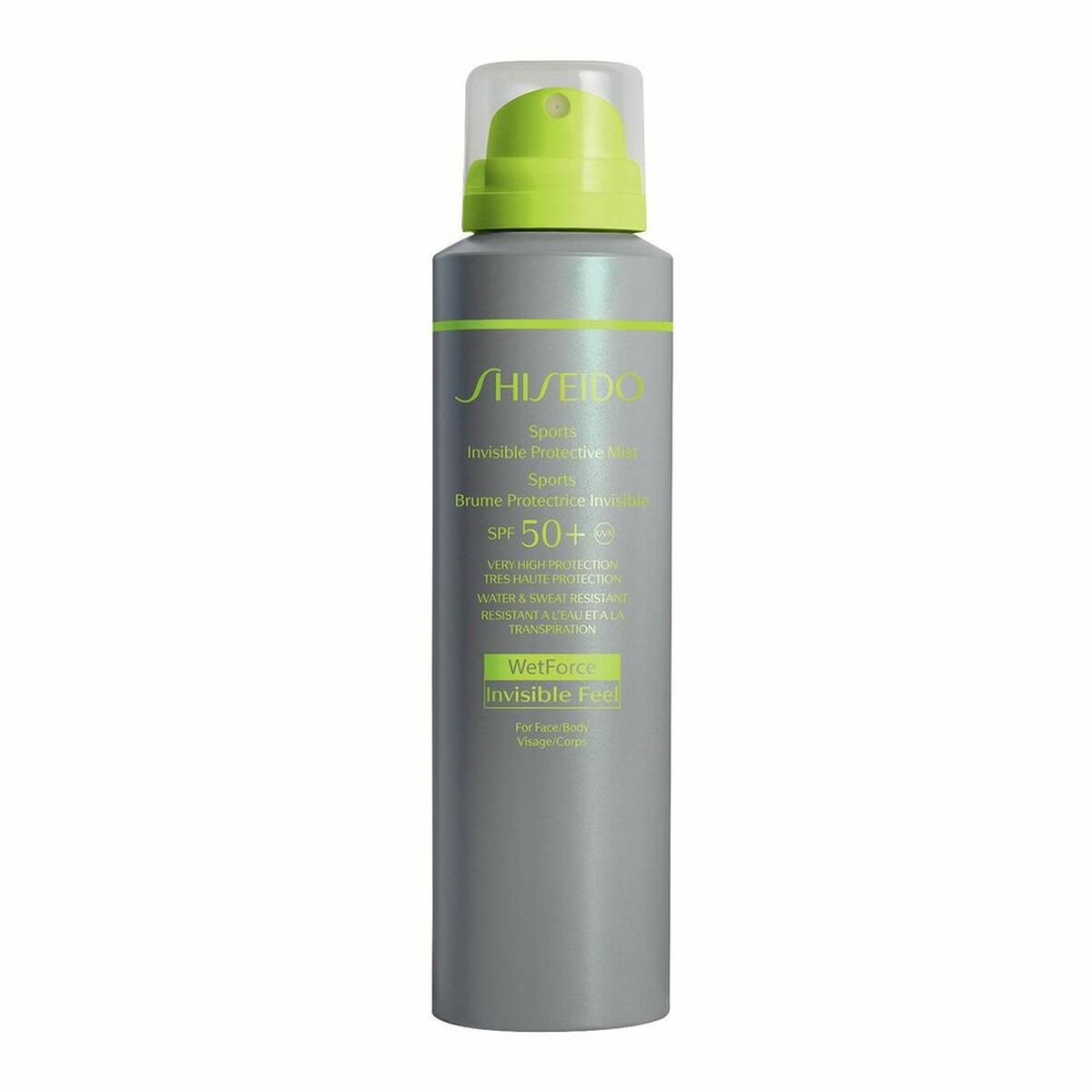 Spray Sun Protector Sports Invisible Shiseido SPF 50+ 