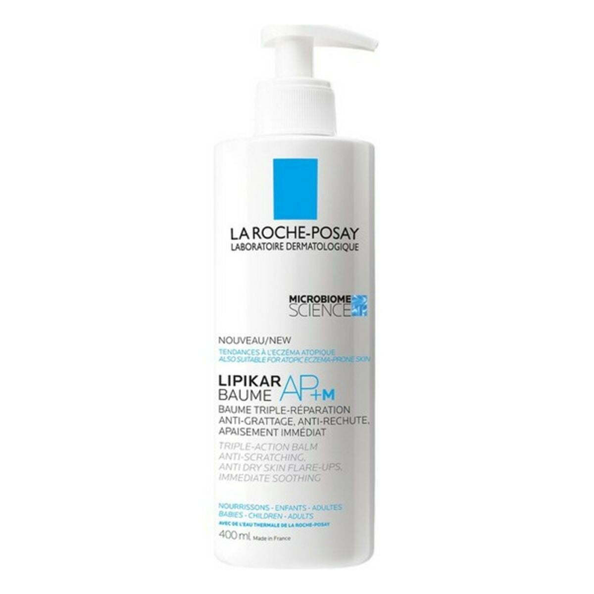 Soothing Balsam for Itching and Irritated Skin La Roche Posay Lipikar AP+M (400 ml)
