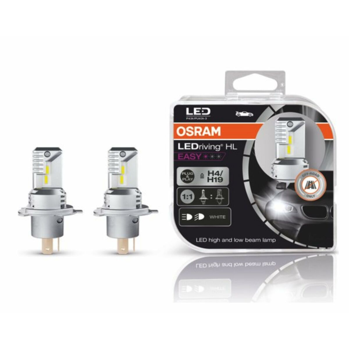 Autoglühbirne Osram LEDriving HL Easy H4 16 W 12 V