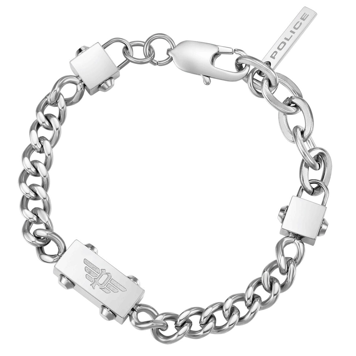 Men's Bracelet Police PEAGB0002101 Stainless steel 19 cm