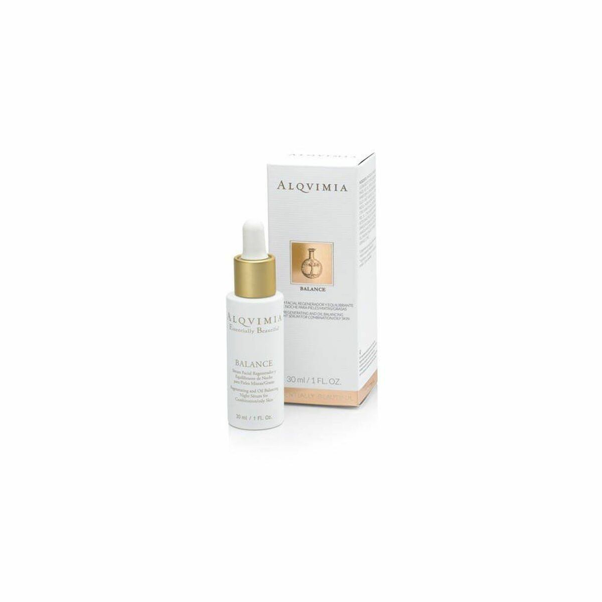 Feuchtigkeitsspendendes Serum Balance Alqvimia (30 ml)