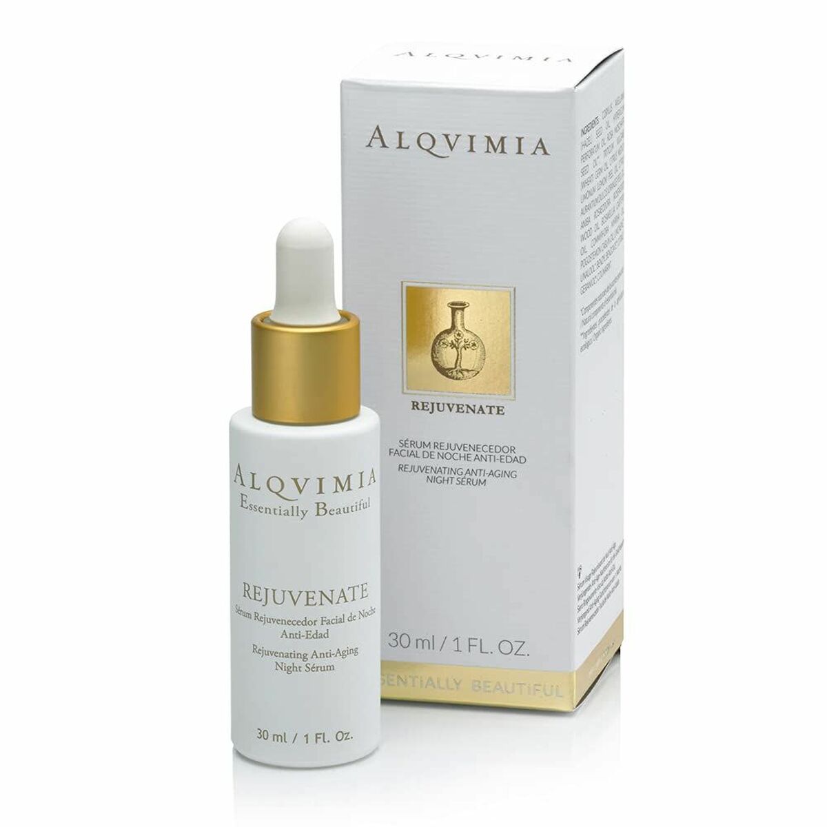 Anti-Aging-Serum für die Nacht Rejuvenate Alqvimia (30 ml)