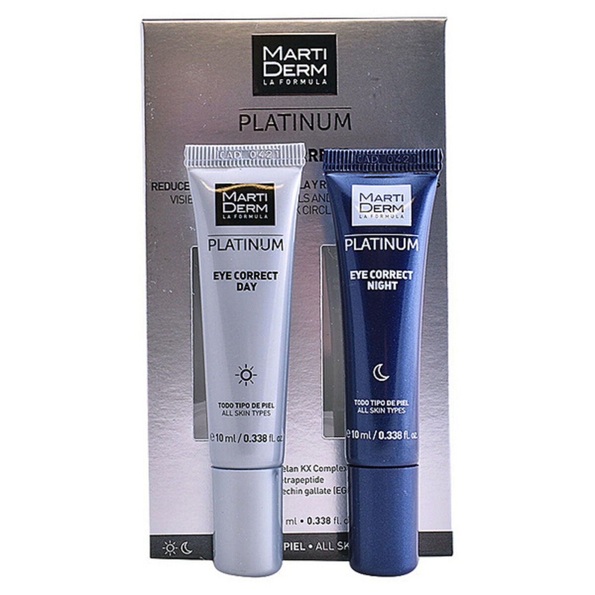 Augenkontur-Behandlung Platinum Martiderm 1472-42360 (2 pcs) 10 ml