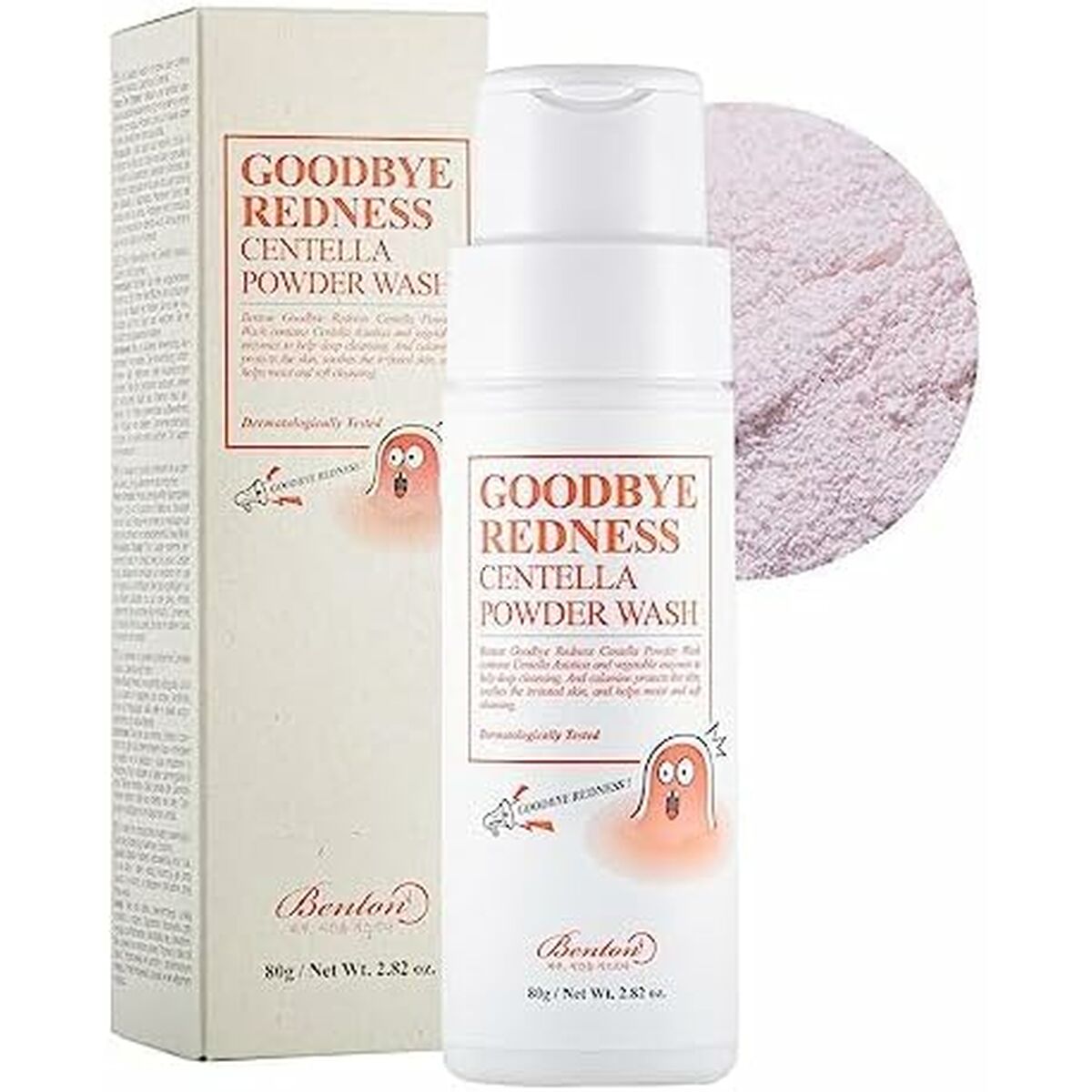 Facial Cleanser Benton Goodbye Redness Centella 80 g Powdered