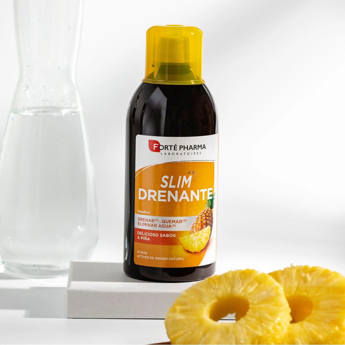 Nahrungsergänzungsmittel Forté Pharma Slim Drenante 500 ml Ananas 2 Stück