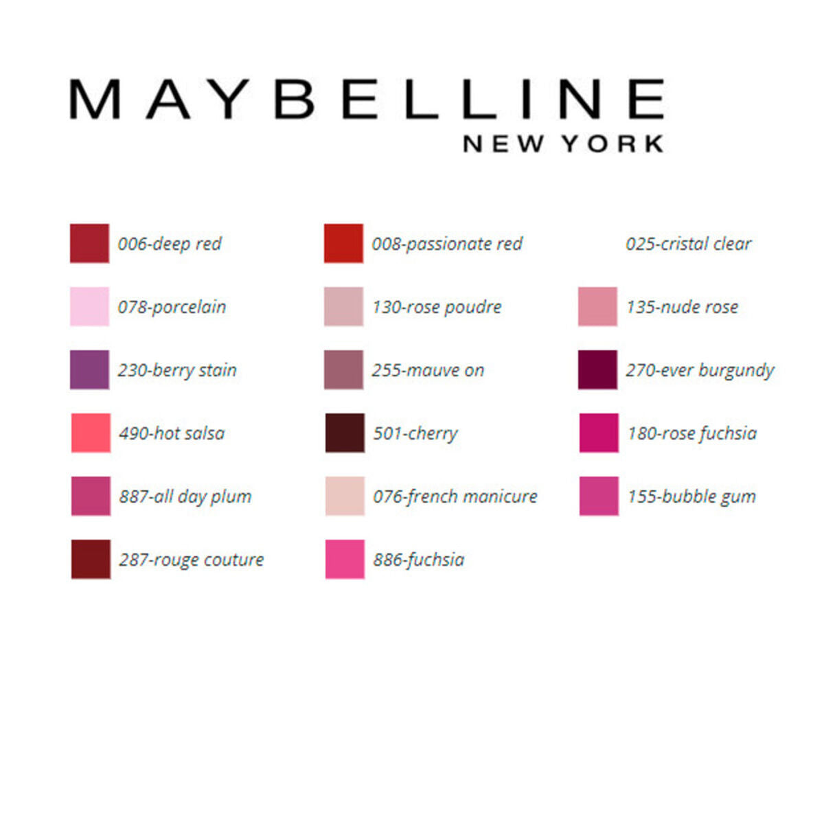 Pintaúñas Forever Strong Maybelline